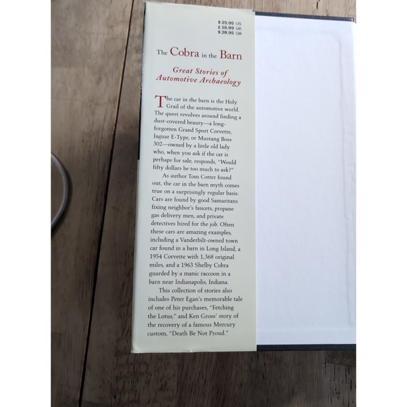 Cobra in the Barn : Great Stories of Automotive Archaeology by Tom Cotter (2005, - Picture 5 of 6